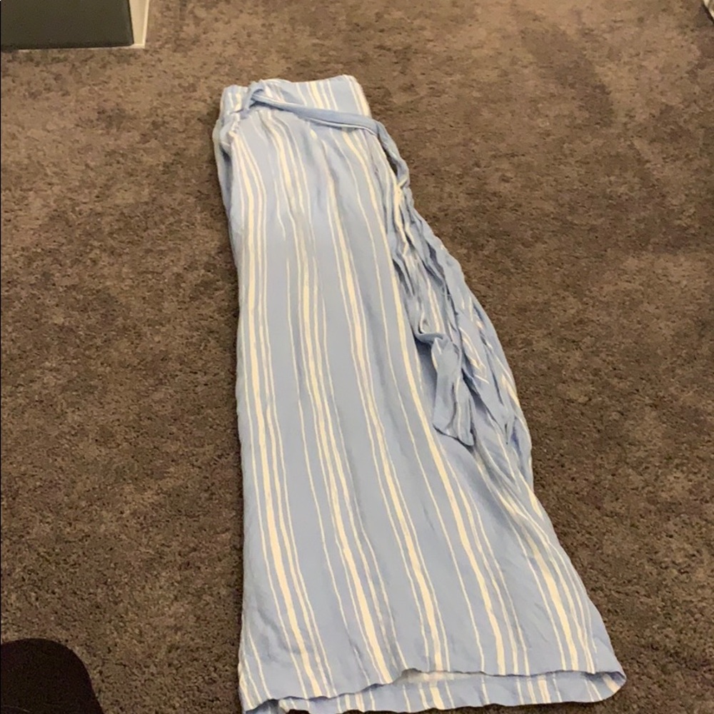 beach pants with tie